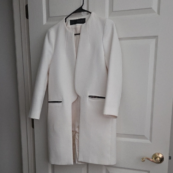 Zara Jackets & Blazers - Zara Cream Jacket